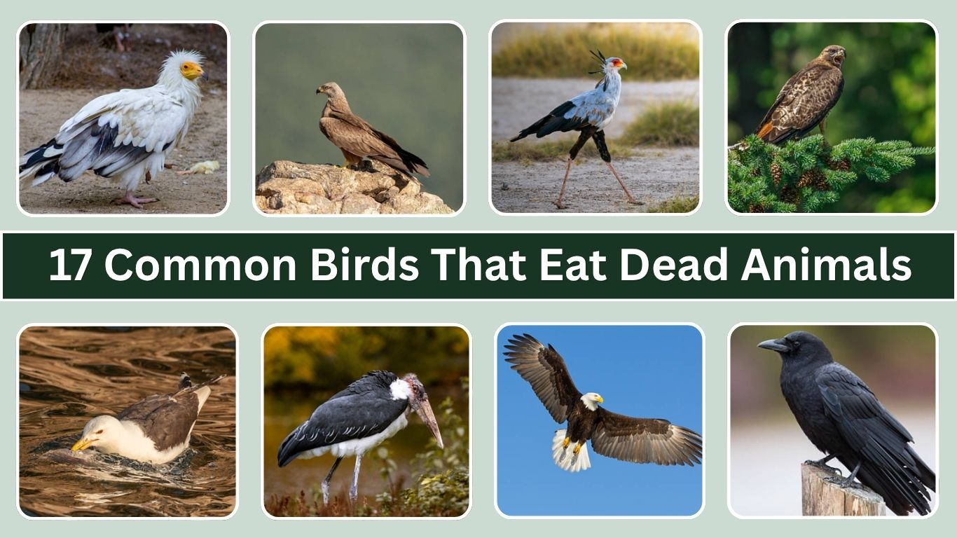 17 Common Birds That Eat Dead Animals: Identification with Pictures