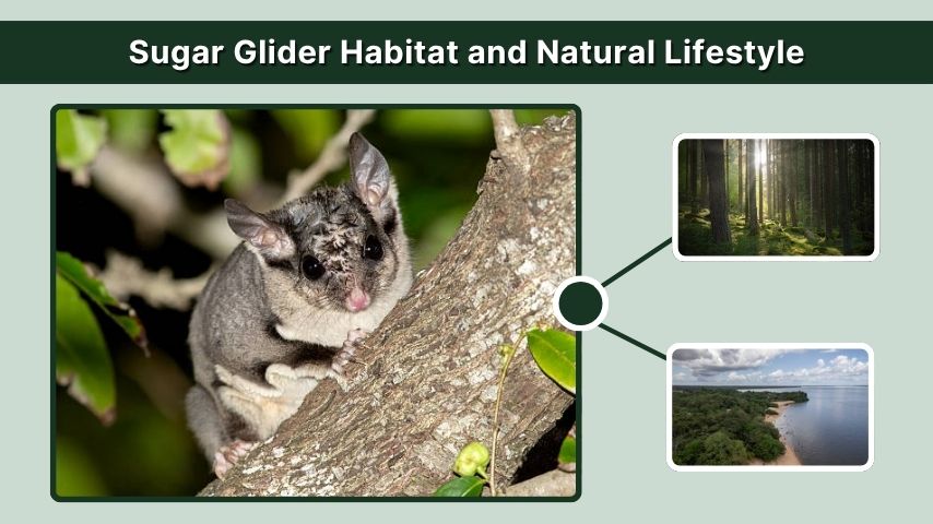 Sugar Glider Habitat and Natural Lifestyle