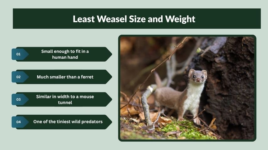 Least Weasel Size and Weight