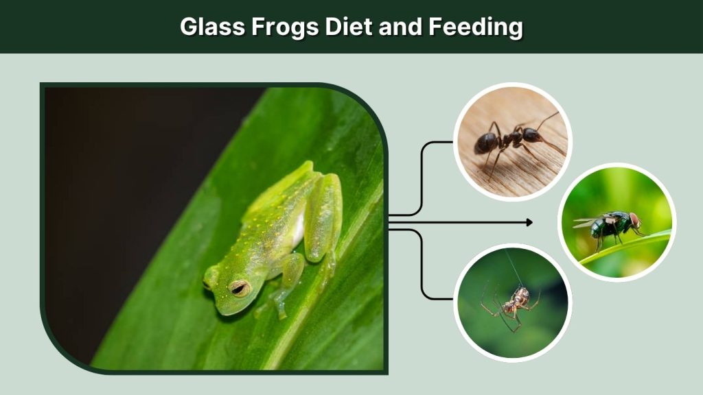 Glass Frogs Diet and Feeding