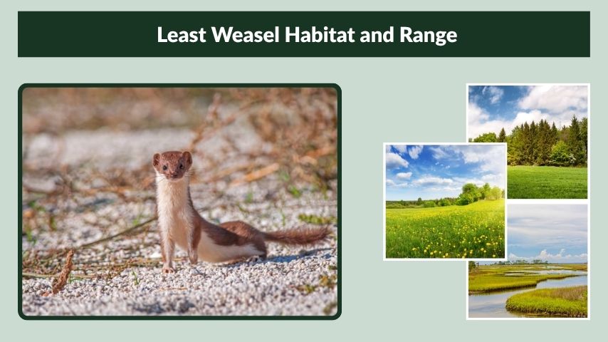Least Weasel Habitat and Range