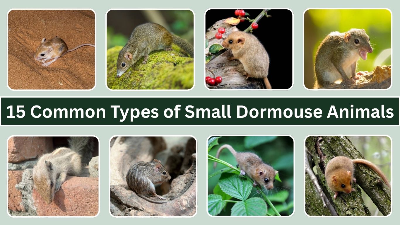 15 Common Types of Small Dormouse Animals: Identification with Pictures
