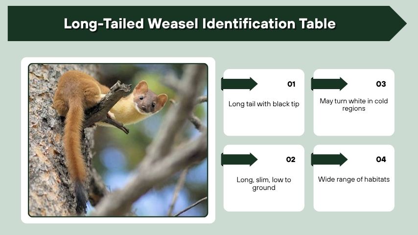 Long-Tailed Weasel Identification Table