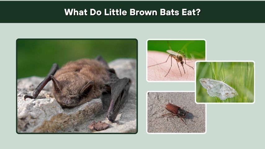 What Do Little Brown Bats Eat?