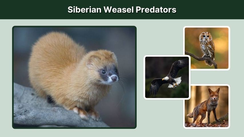 Siberian Weasel Predators