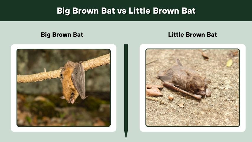 Big Brown Bat vs Little Brown Bat