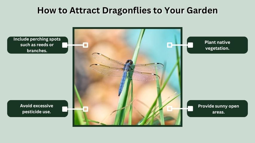 How to Attract Dragonflies to Your Garden