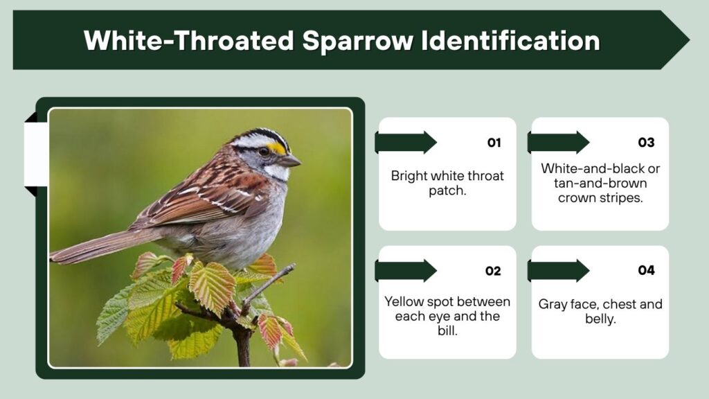 White-Throated Sparrow Identification
