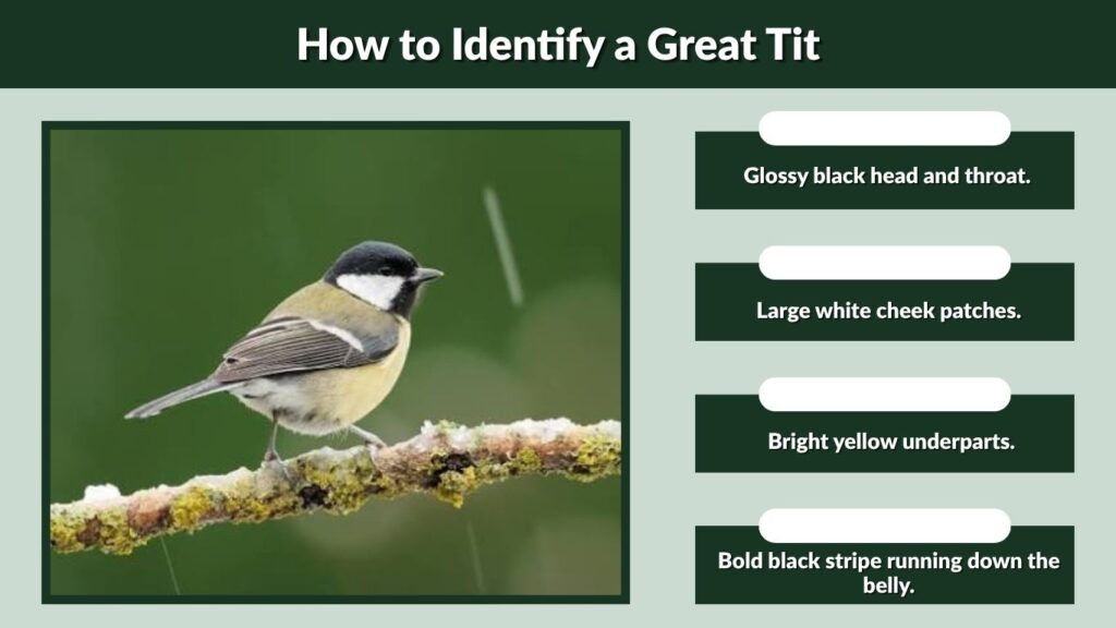 How to Identify a Great Tit