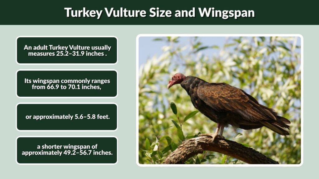 Turkey Vulture Size and Wingspan