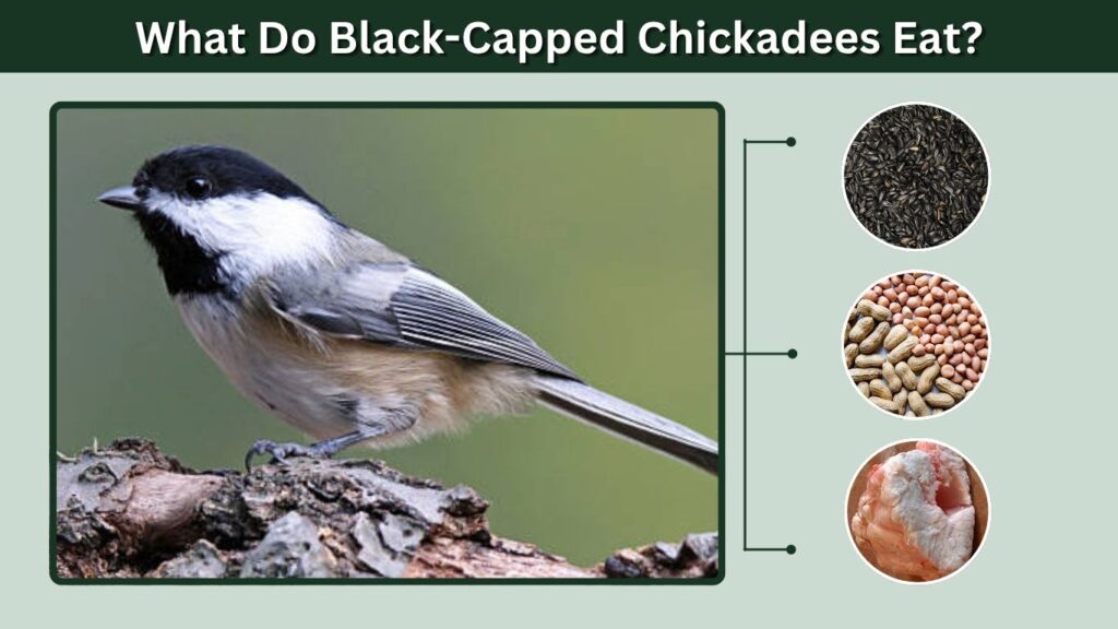 What Do Black-Capped Chickadees Eat?