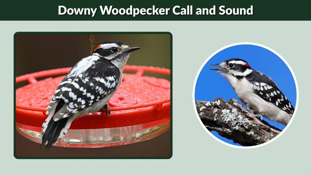 Downy Woodpecker Call and Sound