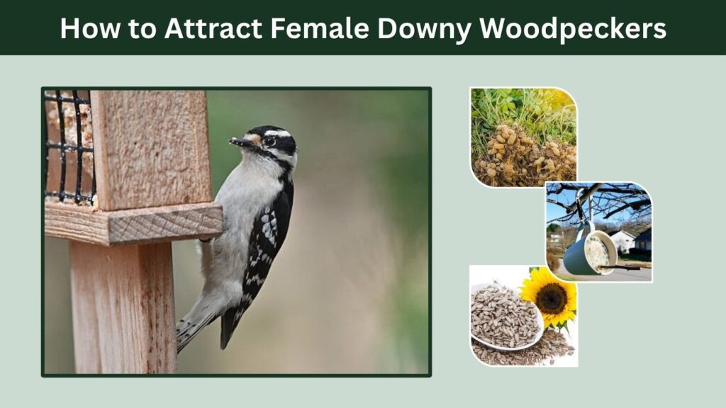 How to Attract Female Downy Woodpeckers