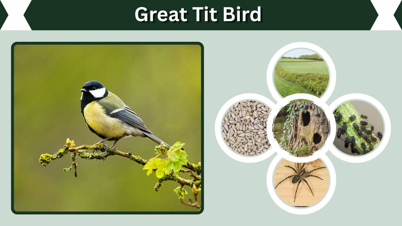 Great Tit Bird: Identification, Diet, Habitat and Facts