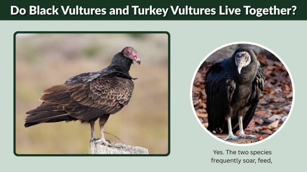 Do Black Vultures and Turkey Vultures Live Together?