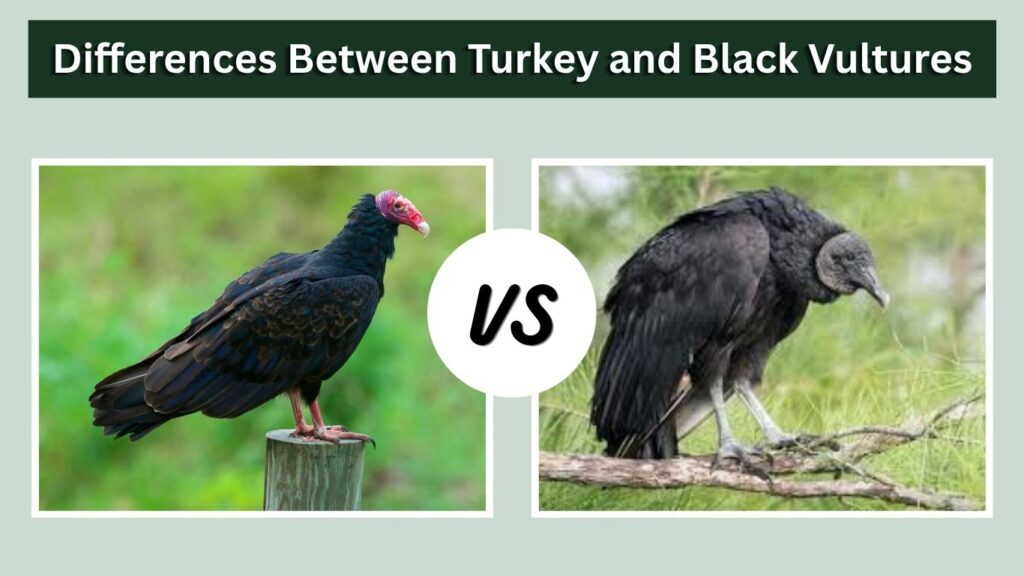 Differences Between Turkey and Black Vultures