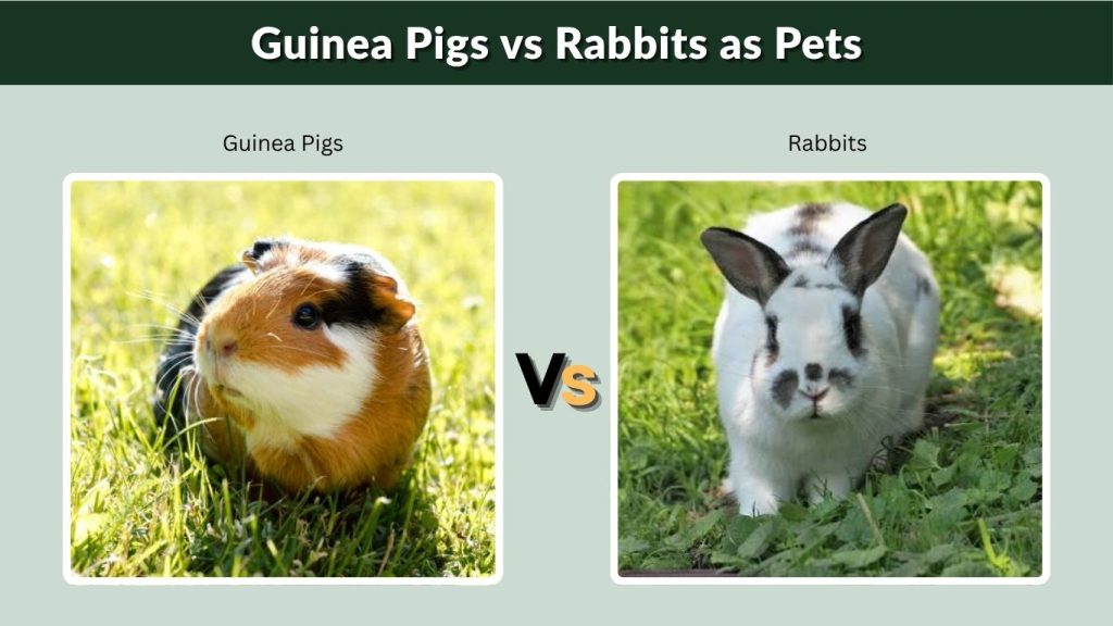Guinea Pigs vs Rabbits as Pets
