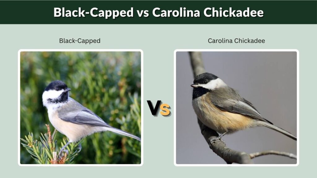 Black-Capped vs Carolina Chickadee