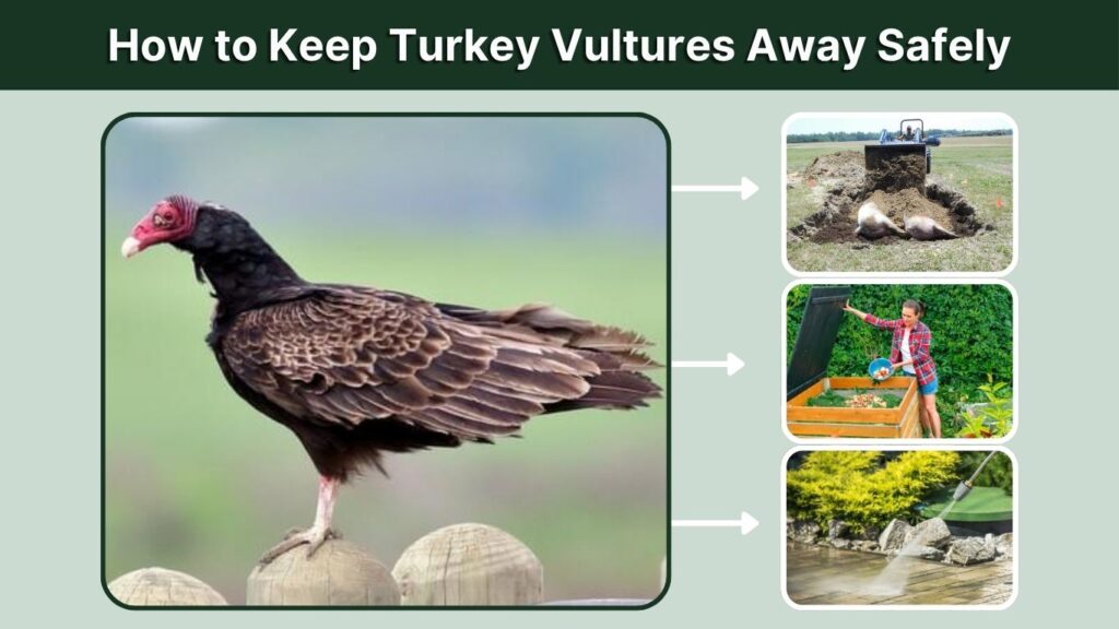 How to Keep Turkey Vultures Away Safely